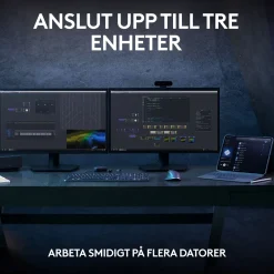 Logitech MX Keys S Trådløst tastatur - Grafit