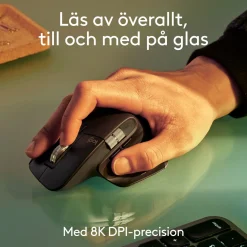 Logitech MX Master 3s trådløs computermus, Grafit, Bluetooth-udgave