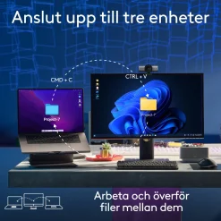 Logitech MX Master 3s trådløs computermus, Grafit, Bluetooth-udgave