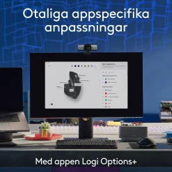 Logitech MX Master 3s trådløs computermus, Grafit, Bluetooth-udgave