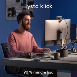 Logitech MX Master 3s trådløs computermus, Grafit, Bluetooth-udgave
