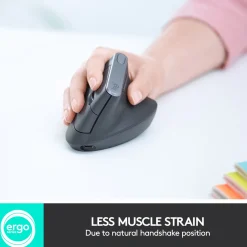 Logitech MX Vertikal Trådløs mus til computer