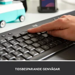 Logitech Signature K650 trådløst tastatur med håndledsstøtte, Graphite