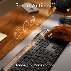 Logitech Signature Slim Solar+ trådløst tastatur med solopladning