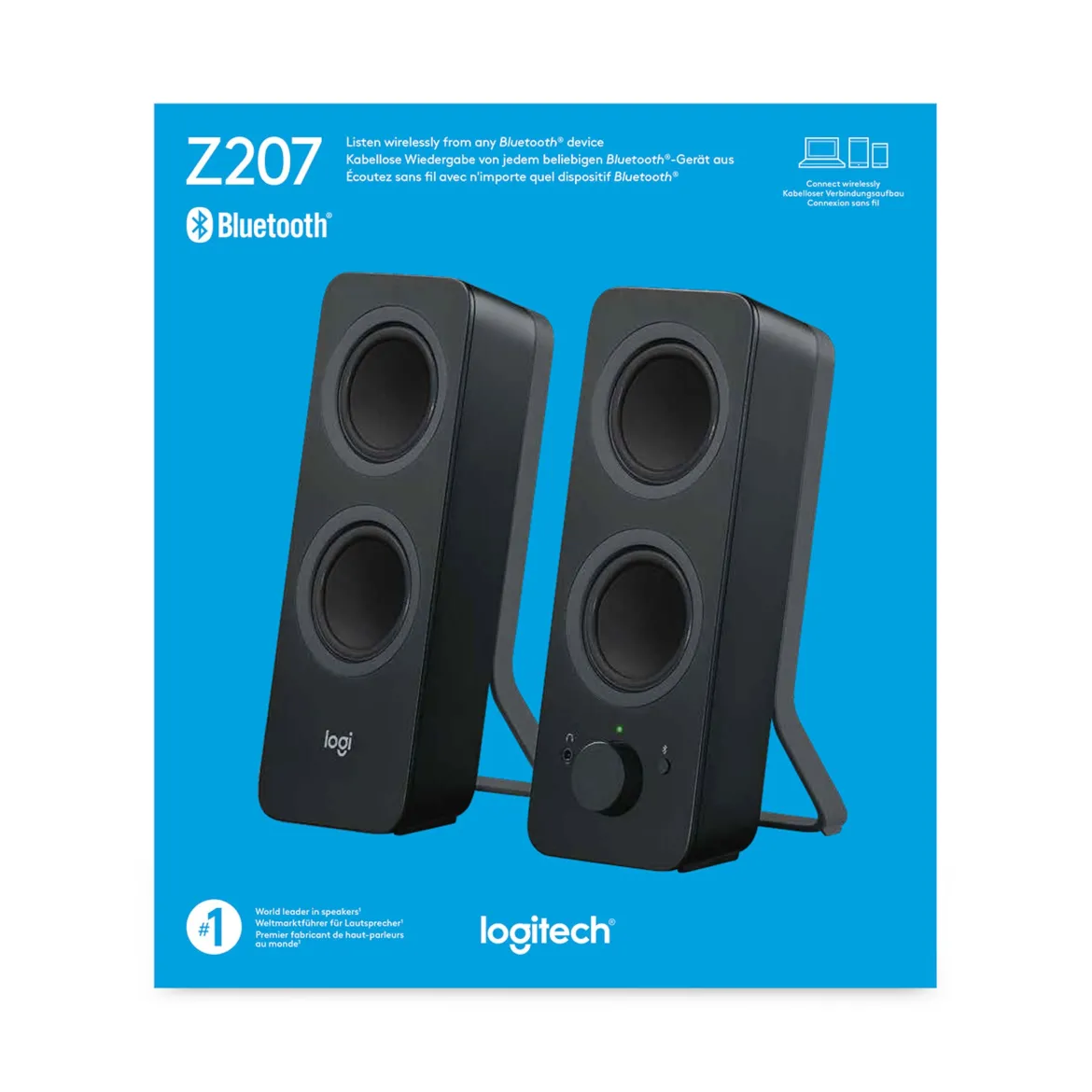 Logitech Z207 Bluetooth-højttalere til computer