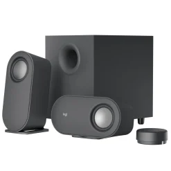 Logitech Z407 højttalersystem med subwoofer og trådløs volumenkontrol