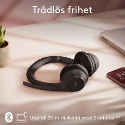 Logitech Zone 300 trådløst Bluetooth-headset, Graphite