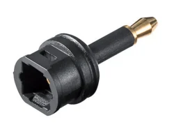 Luxorparts Adapter fra Toslink til Mini-Toslink.