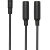 Luxorparts Adapter til computerheadset til mobil, konsol og computer - Sort