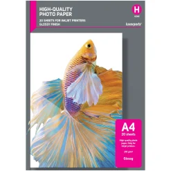 Luxorparts Blankt fotopapir A4 20-pakke