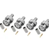 Luxorparts BNC-stik Hane til krimping, 4-pakning