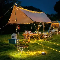 Luxorparts Bærbar campinglygte med LED-lysliste