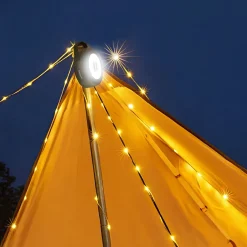 Luxorparts Bærbar campinglygte med LED-lysliste