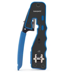 Luxorparts Crimptang med klip- og afisolering funktion til RJ45-stik.