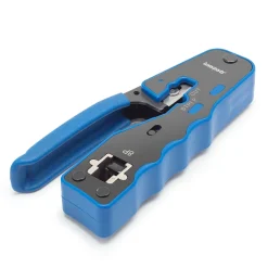 Luxorparts Crimptang med klip- og afisolering funktion til RJ45-stik.