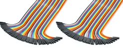 Luxorparts Delbar koblingskabel 40-polet - Hun-hun