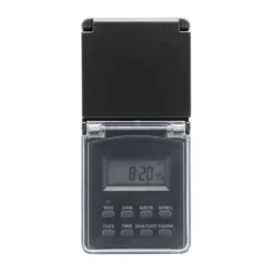 Luxorparts Digital timer 7 dage til udendørs brug