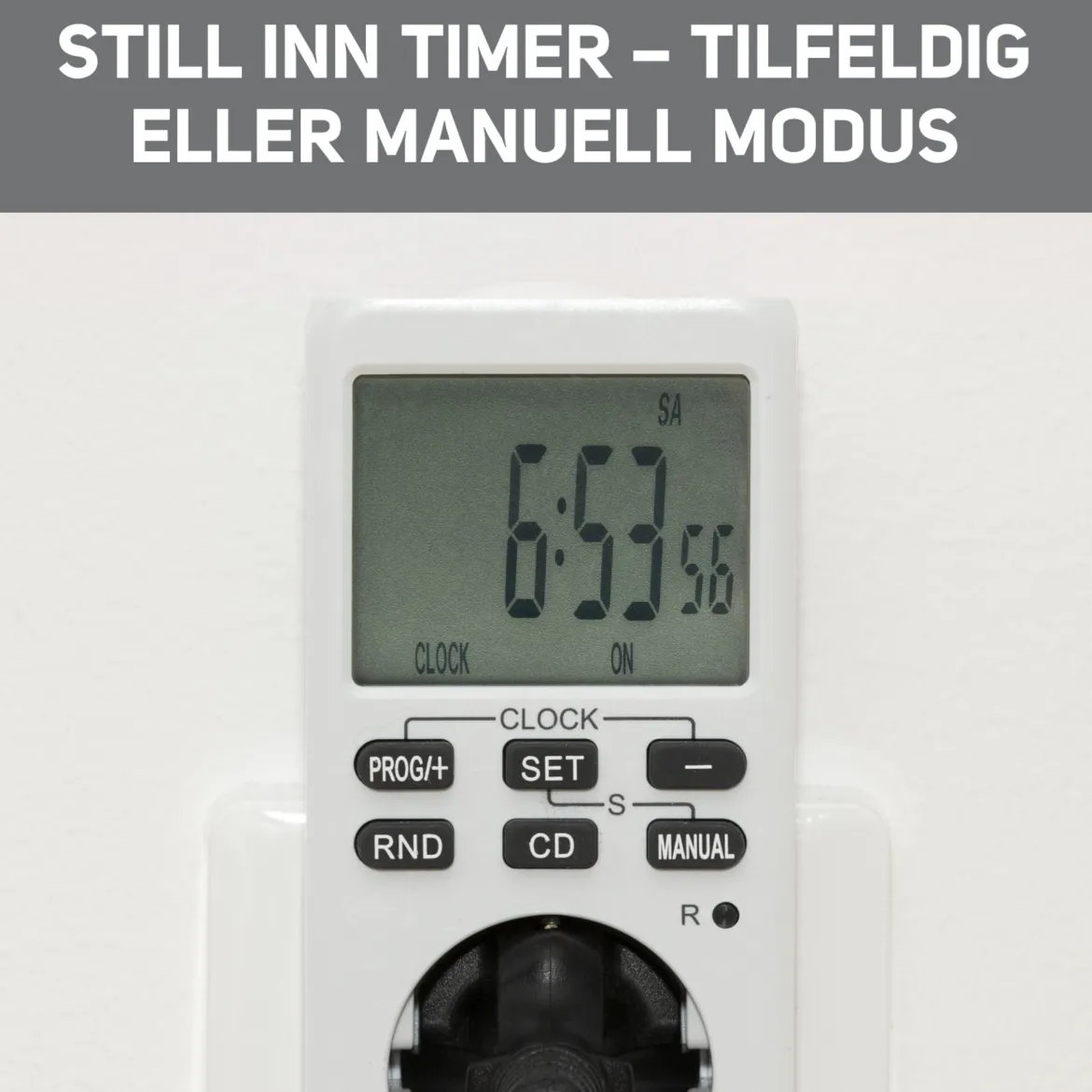 Luxorparts Digital timer 7 dage