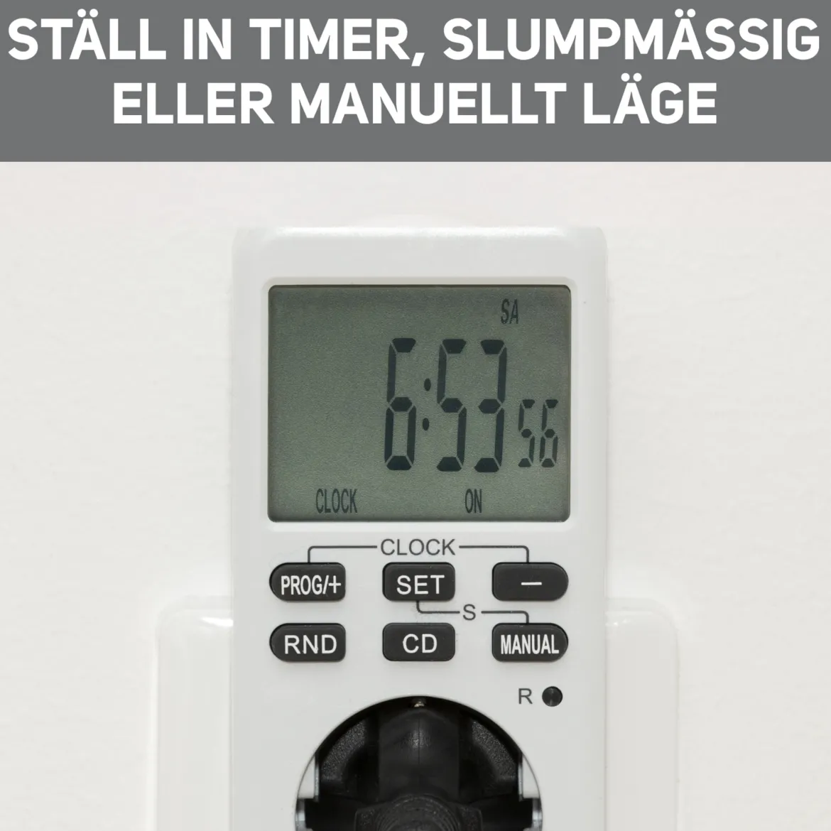 Luxorparts Digital timer 7 dage