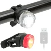 Luxorparts Genopladelige cykellygter