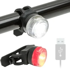 Luxorparts Genopladelige cykellygter
