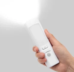 Luxorparts Genopladelig lommelygte og natlampe