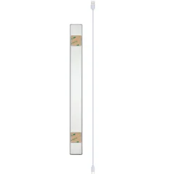 Luxorparts Genopladelig magnetisk LED-lysrampe - 40 cm