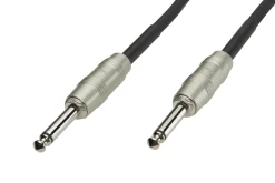 Luxorparts Instrumentkabel 6,3 mm - 2 m, Sort
