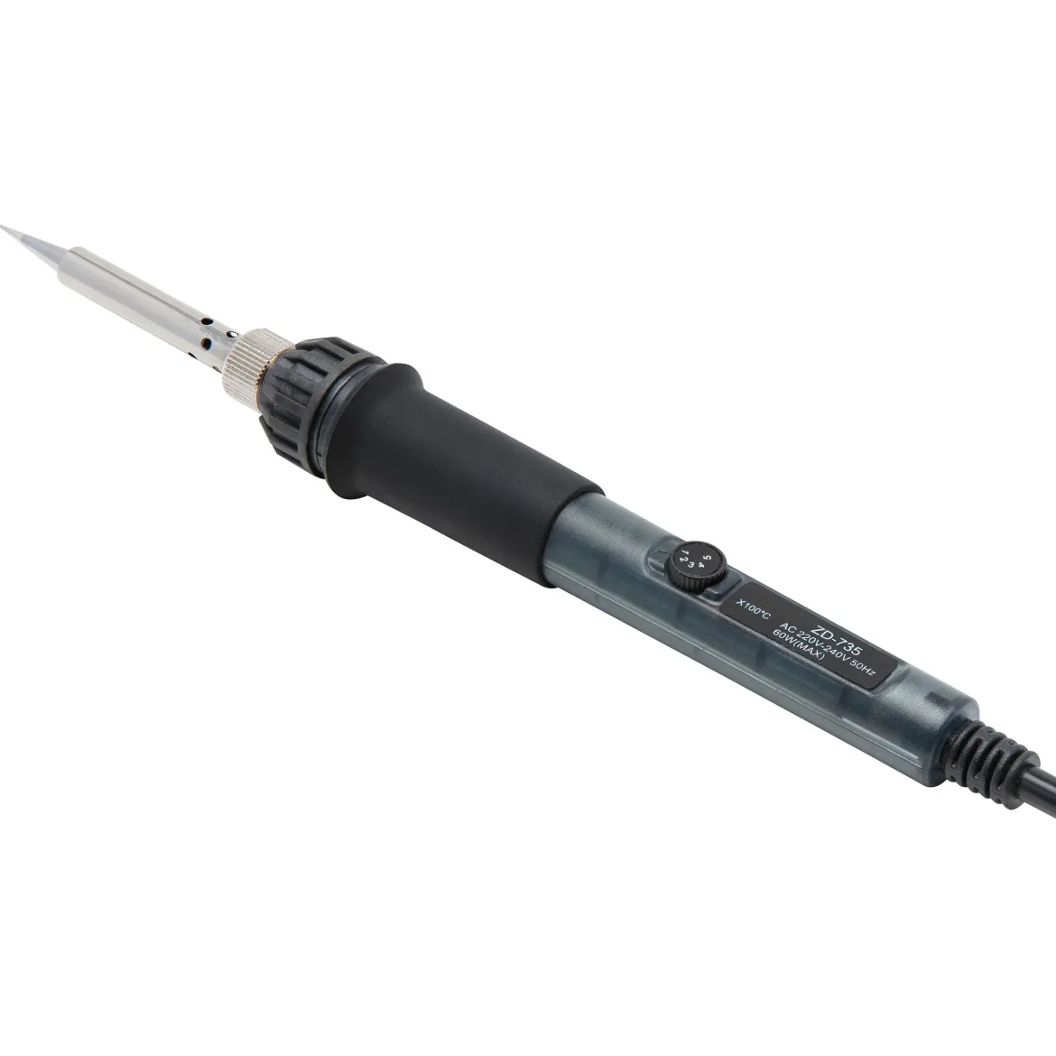 Luxorparts Justerbar loddekolbe 25 W