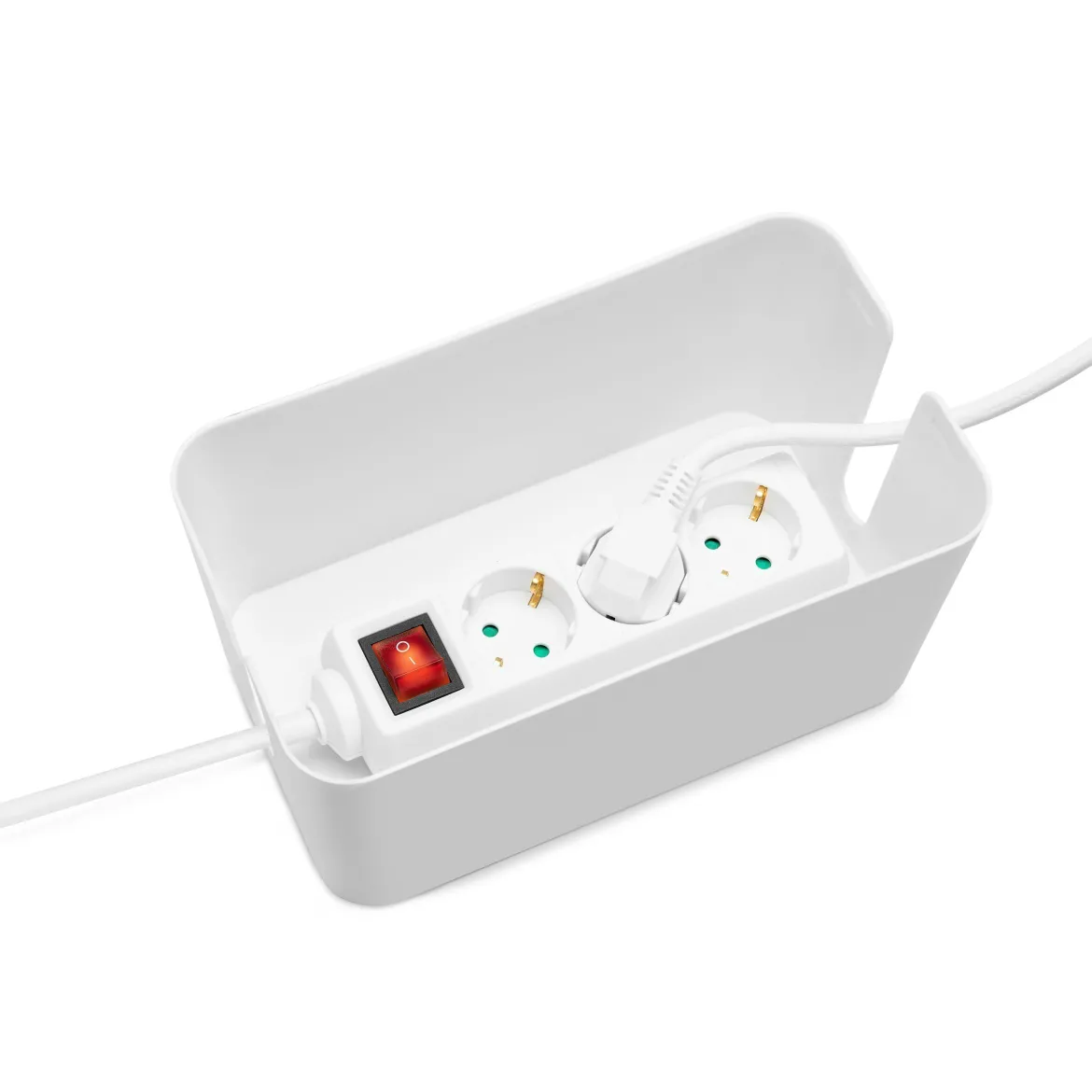Luxorparts Kabelskjuler Mini - Hvid