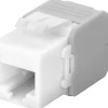 Luxorparts Keystone Cat. 6a UTP værktøjsfri - Hvid