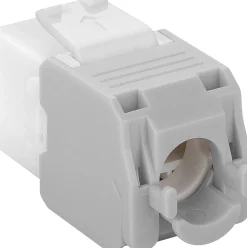 Luxorparts Keystone Cat. 6a UTP værktøjsfri - Hvid