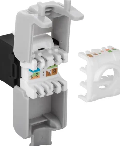 Luxorparts Keystone Cat. 6a UTP værktøjsfri - Sort
