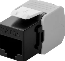 Luxorparts Keystone Cat. 6a UTP værktøjsfri - Sort