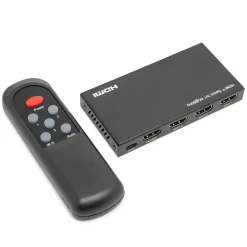 Luxorparts 4K HDMI-switch med fjernbetjening 3-vejs