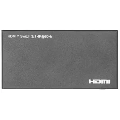 Luxorparts 4K HDMI-switch med fjernbetjening 3-vejs