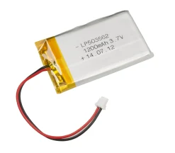 Luxorparts Li-Po batteri 3,7 V med stik - 1200 mAh
