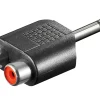 Luxorparts Lydadapter RCA til 6,3 mm