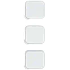 Luxorparts Magnetisk kabelklemme - Hvid (3-pak)