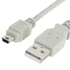 Luxorparts Mini-USB-kabel - Grå 0,5 m
