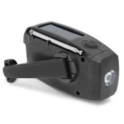 Luxorparts Nødradio med USB-, svejse- og solcelleopladning