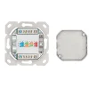 Luxorparts Overflade monteret FTP netværksstik Cat. 6 2-porte