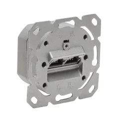 Luxorparts Overflade monteret FTP netværksstik Cat. 6 2-porte