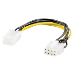 Luxorparts PCI Express-strømadapter - 6-pin til 8-pin