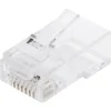 Luxorparts RJ45-stik til rund Cat. 6 UTP-kabel 20-pakke