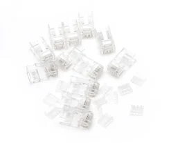 Luxorparts RJ45-stik til rund Cat. 6 UTP-kabel 20-pakke