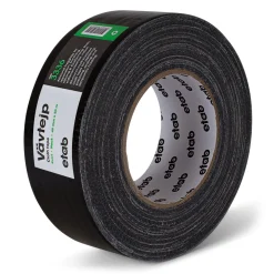 Luxorparts Sølvtejp 50 m - Sort