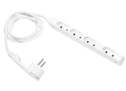 Luxorparts Stikdåse med europastik 4-vejs - 1, 5 m