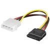 Luxorparts Strømadapter Molex til SATA - - Molex 4-pin