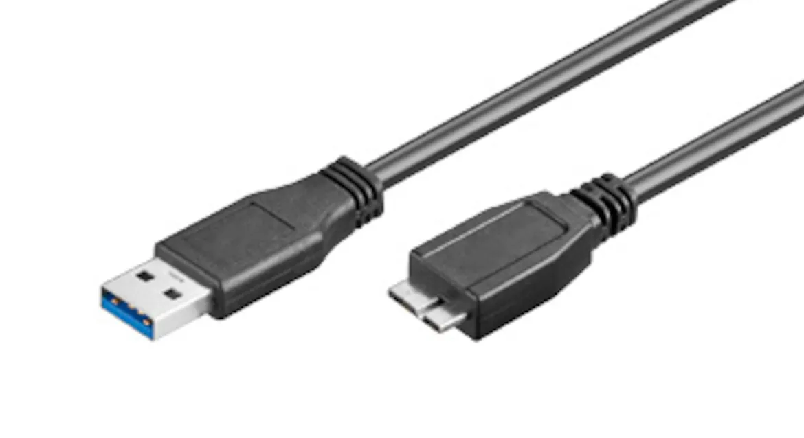 Luxorparts USB-A til Micro-USB-kabel (USB 3.0) - 1,8 m